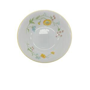 Vintage Diplomat by Sango Larchmont Pattern Serving Bowl Floral Design